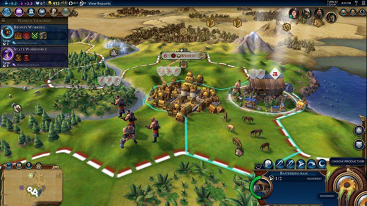 文明6最新探索版，自然美景的輕松之旅