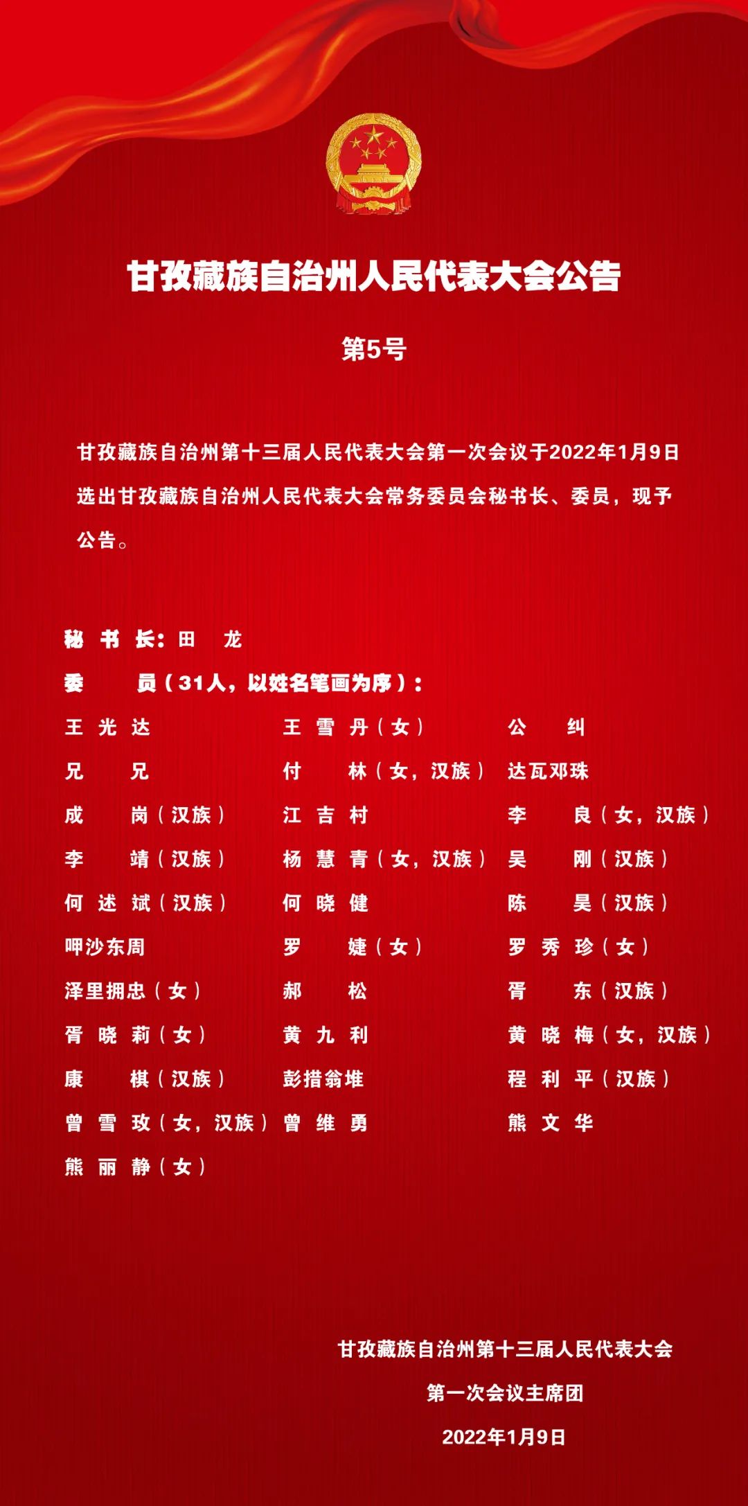 甘孜州委最新干部任免，變化激發(fā)自信與動(dòng)力，推動(dòng)前行步伐